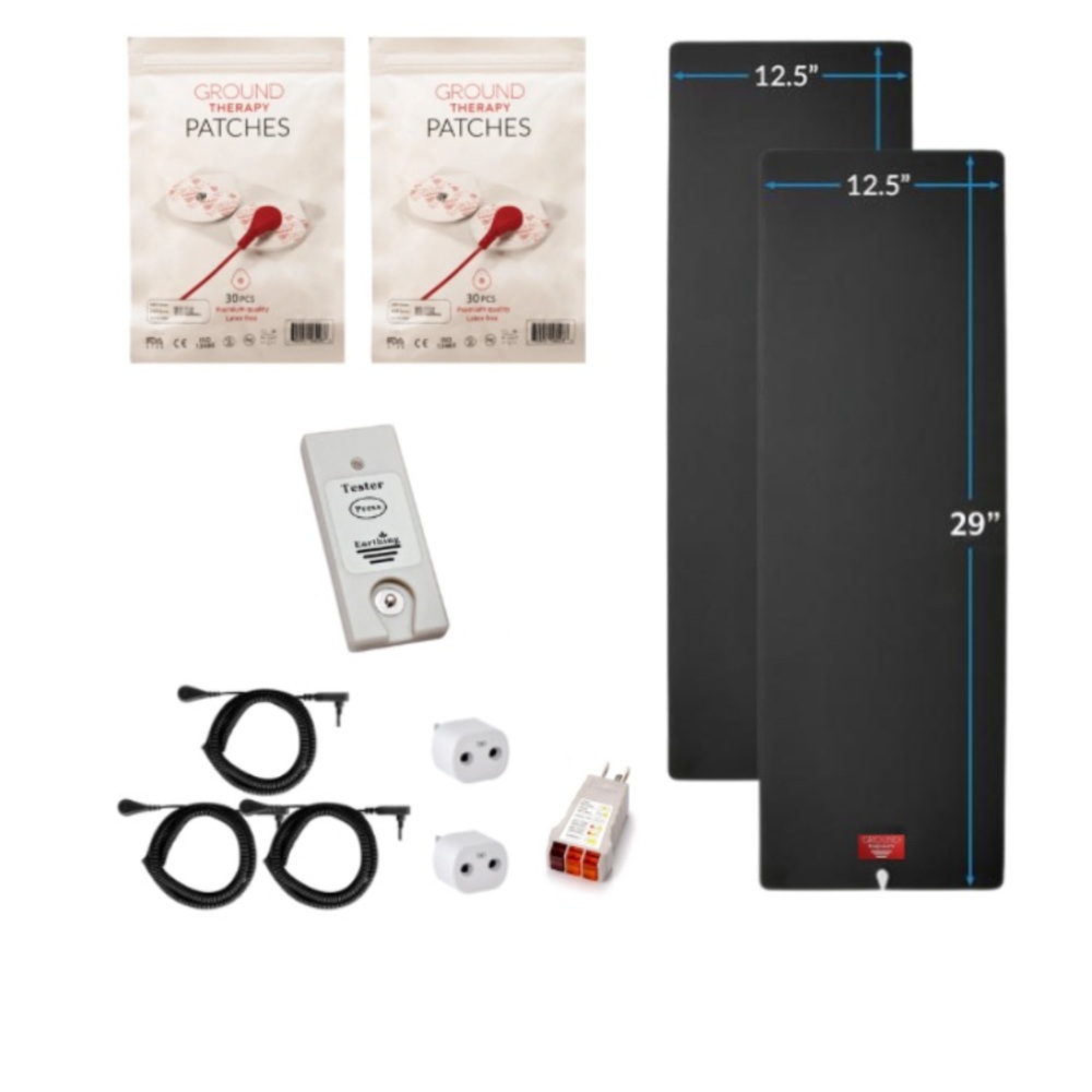 Earthing Ground Mats (x2) with Accessories